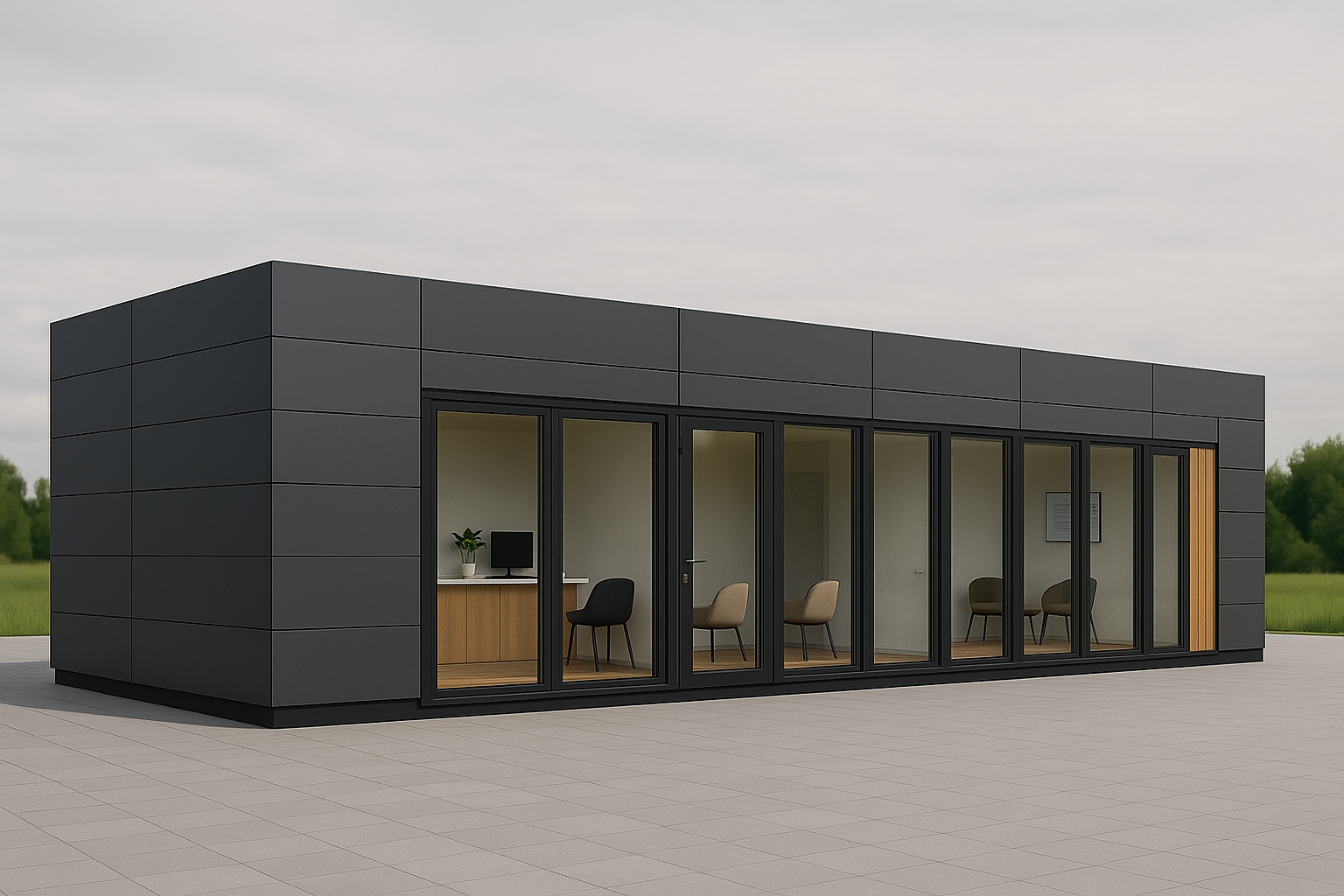 Biuro sprzedaży modułowe